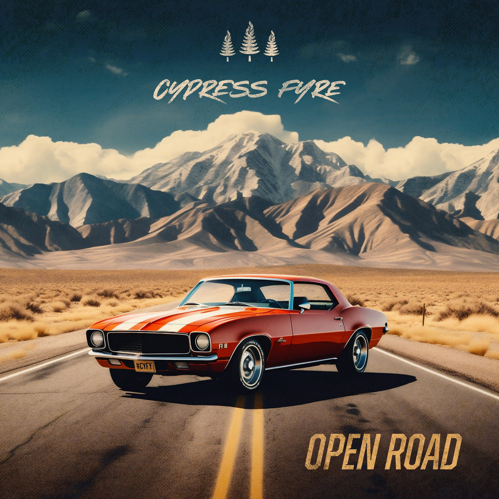 Open Road - Cypress Fyre debut album - SIGNED