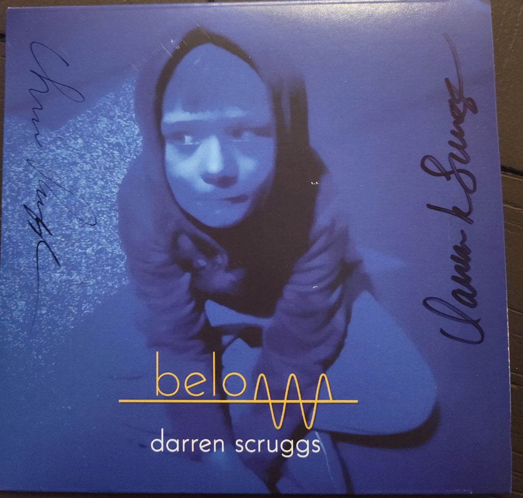 Below - Darren Scruggs CD - signed