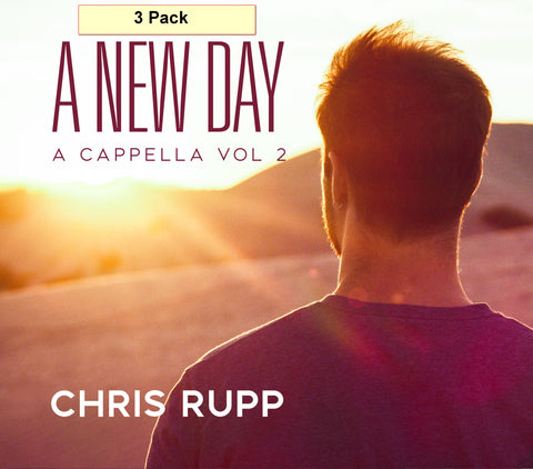 A New Day: A Cappella Vol 2 CD - 3 pack