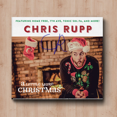 A Little More Christmas CD  - SIGNED